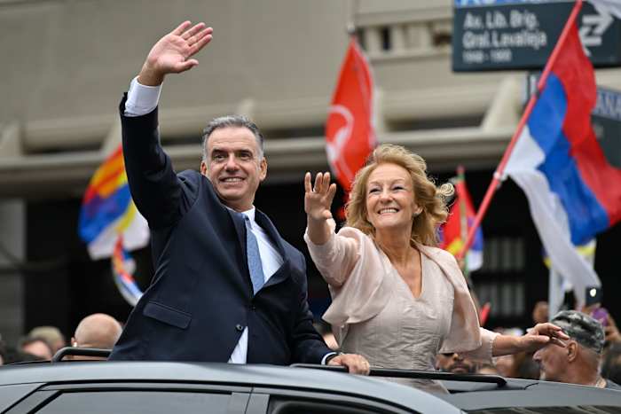 Uruguay's new leftist president takes office, facing a financial balancing act